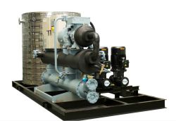 Integrated water-cooled screw industrial chiller